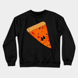 kawaii pizza print | original by. MMJ49 Crewneck Sweatshirt